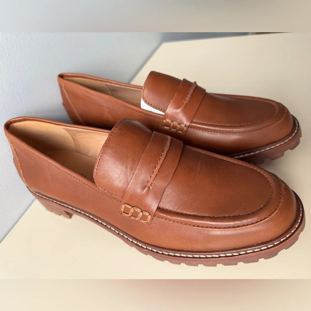 Madewell The Corinne Lugsole Loafer Size 9